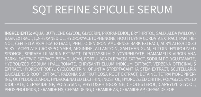 SQT Refine Spicule Serum (4x15 ml)