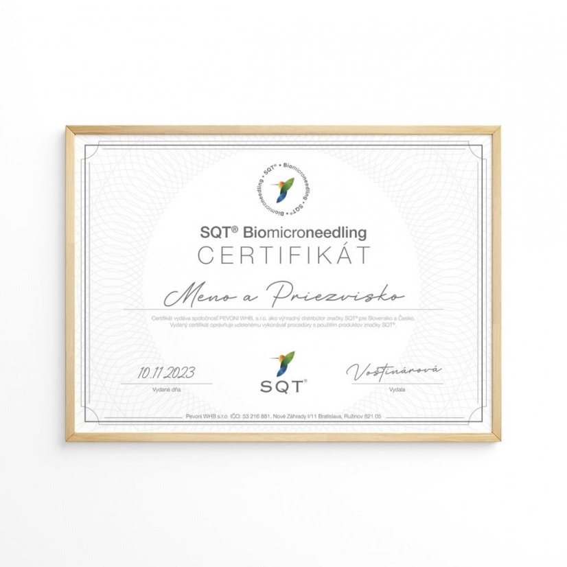 SQT školení s certifikátem SQT školení s certifikátem